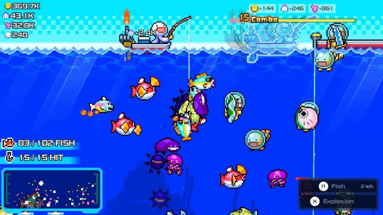 Fish Them All! Dives onto Steam: Catch 100 Million Fish in the Demo!
